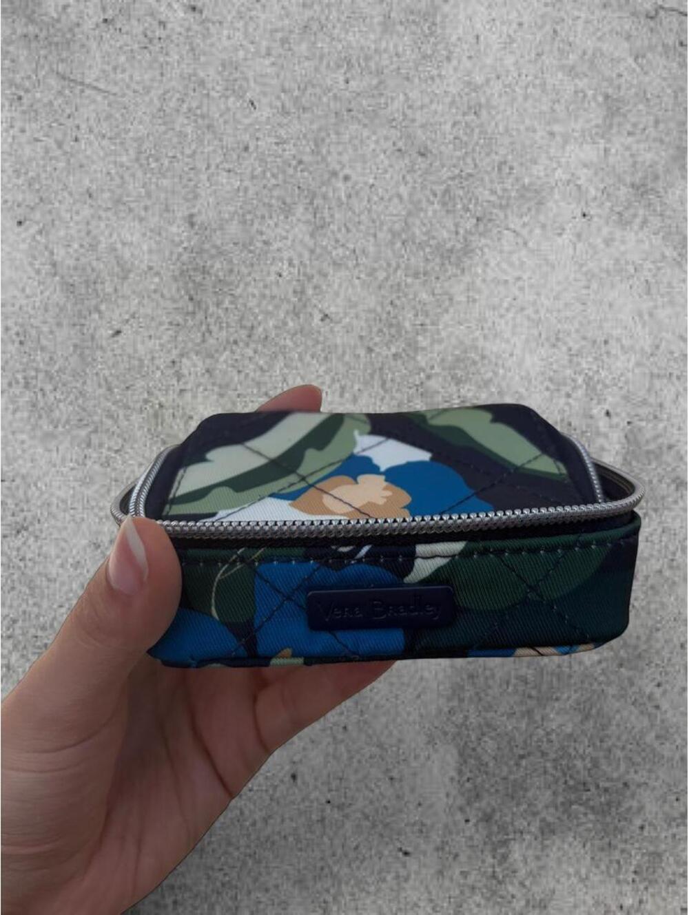 Vera Bradley Women's Multi and Blue Wallet-purs